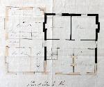 First floor plan of the Rectory 1839 [X254-88-77]
